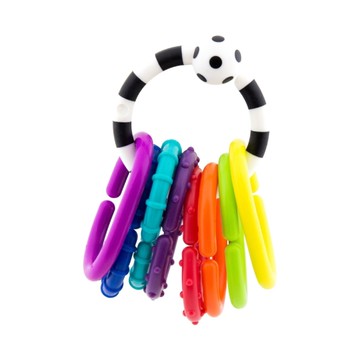Sassy 彩虹連環樂|抓握玩具|感統玩具|咬咬玩具