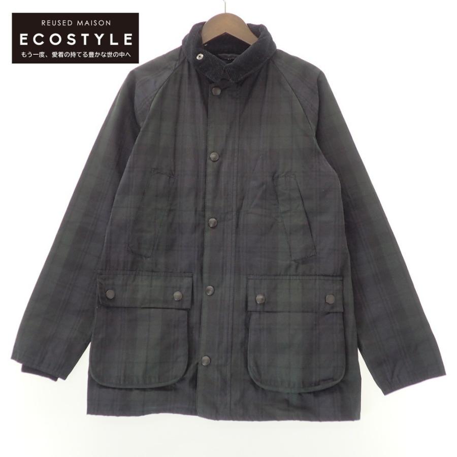 SL 【美品】Barbour XS BEDALE ブルー ブラック ナイロン