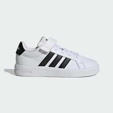 Adidas 愛迪達 Grand Court 3.0 EL C [HP3531] 中童 運動休閒鞋 舒適 白