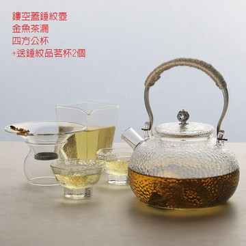 九土六角錘目玻璃品茗杯玻璃錘紋茶杯功夫茶道品茗杯家用茶具玻璃杯子日式六角錘紋杯水杯茶杯泡茶茶具單杯主人杯XCBR0057