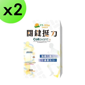 【2入組】Yt-Vita 關鍵挺力30粒膠囊 葡萄糖胺 UC2 微脂體薑黃 珊瑚鈣 非變性二型膠原蛋白 維骨力 靈活補鈣