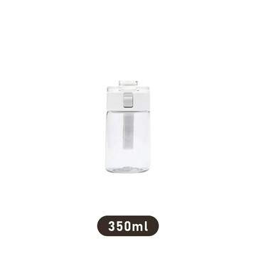 隨行杯 透明無印風水壺【350ml】3入