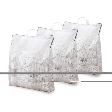 【好物良品】三入組大款_手提防變形護洗高密度洗衣網袋三入組大款