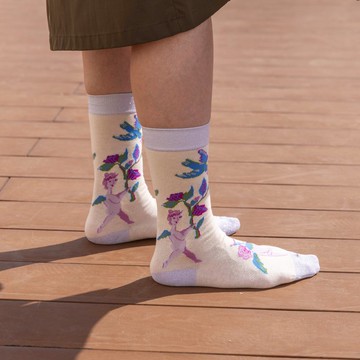 Ange Socks / 象牙白