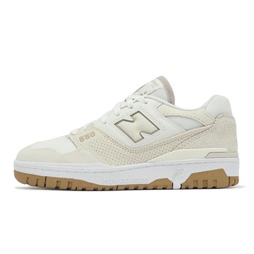 New Balance NB 休閒鞋 550 女鞋 海鹽 亞麻 米白 爆裂紋 膠底 復古 NB BBW550TB-B