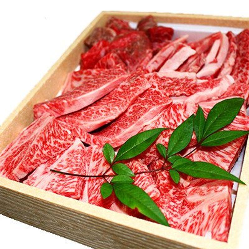 黒毛和牛焼肉丸かじりセット〔ロース約400g、カルビ約400g、モモ約200g〕