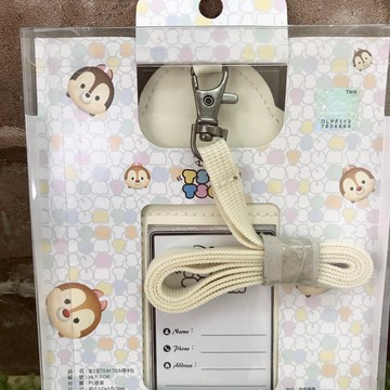 17111600034 TSUM票卡包-奇奇蒂蒂 迪士尼 花栗鼠 松鼠 票卡夾 證件夾 日用品 居家生活 真愛日本