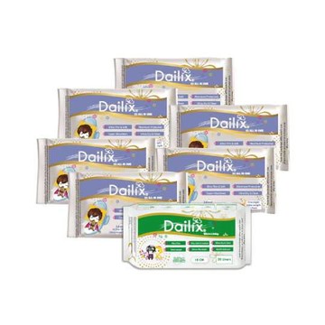 【Dailix】532衛生棉-超長6+護墊1 抑菌抗敏淨味超乾爽透氣(吸血鬼娃娃版)