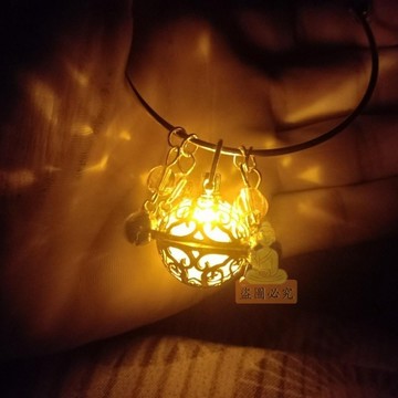 台灣出貨🔥古風發光手鍊 景泰藍香囊手鐲 漢服配飾 學生手鍊 舞蹈表演手飾 招財平安手鍊 辟邪擋災飾品 復古風手環 國風穿
