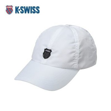 K-SWISS 排汗帽 23FW PERFORMANCECAP2 運動帽 男款女款 白色 C3304-100