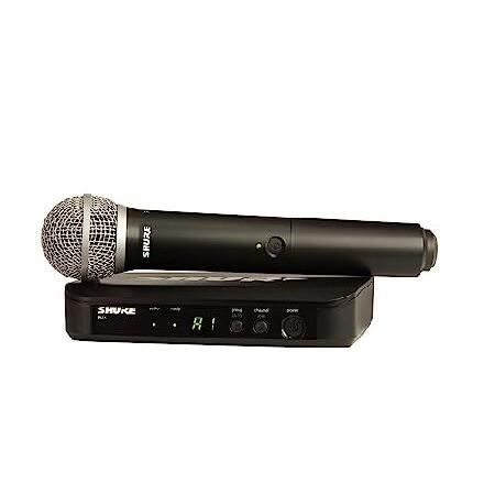 Shure BLX24 PG58-H10 Wireless Vocal System with PG58 Handheld Microphone, H10 by Shure