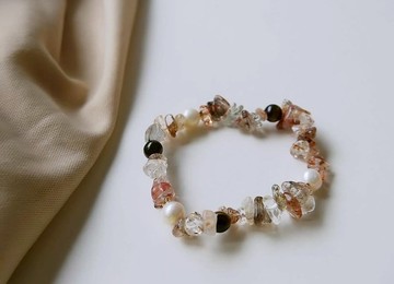 黑金超/虎眼石/天然珍珠-時光。濃醇拿鐵