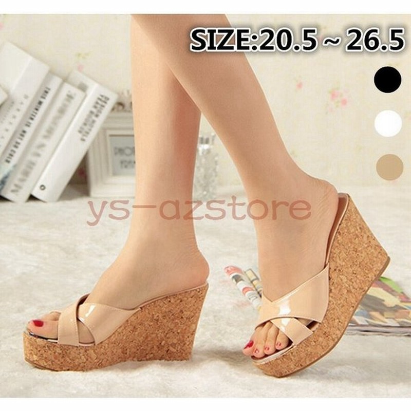 サンダル レディース ウェッジソール パンプス ストーム 厚底 女性 美脚サンダル おしゃれ カジュアル 会社 シンプル 夏 サマー 歩きやすい 通販 Lineポイント最大0 5 Get Lineショッピング