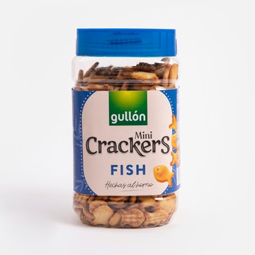 西班牙Gullon迷你小魚點心餅350g