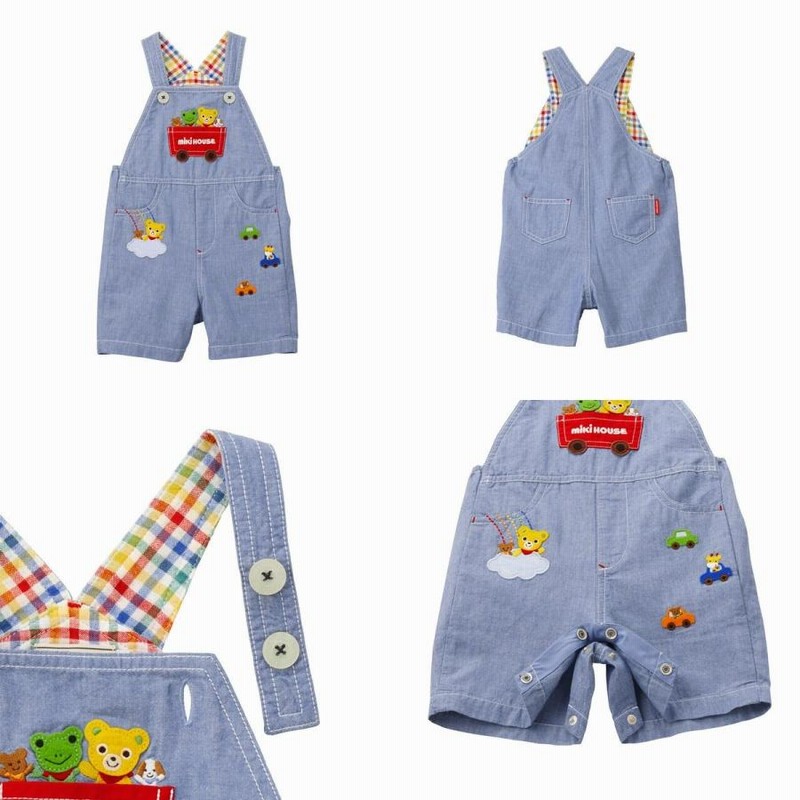 MIKIHOUSE 子供服 オーバーオール 90cm 新品未使用タグ付き MIKI HOUSE mikihouse【ミキハウス】【SALE】オーバーオール