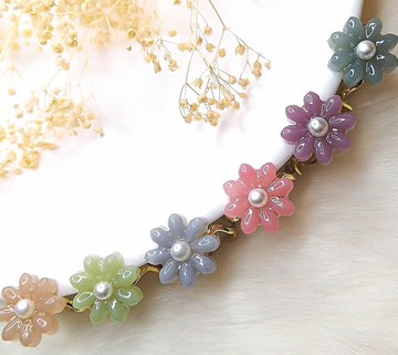 浮容手作房HIBISCUS#小花戒#/戒指/