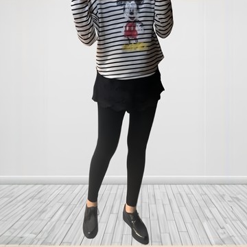 足健美襪品 140丹內刷毛褲襪 台灣製 適合S-L女生  F  顯瘦黑