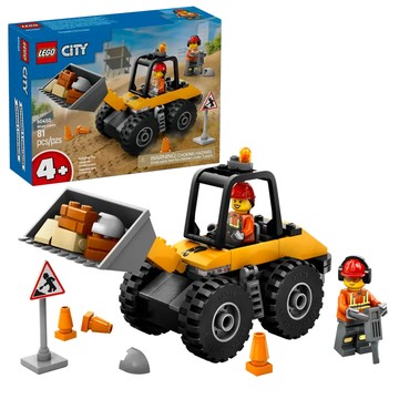 ||高雄 宅媽|樂高 積木|| LEGO“ 60450 黃色工程輪式裝載機"