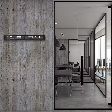 Cloudnola Timeline 數字翻轉時鐘 黑色