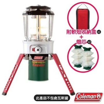 【美國 Coleman】NOVA 北方之星瓦斯燈(附軟殼收納盒x1+燈芯x2).露營燈.照明燈/ CM-27890