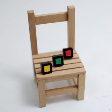 簡單幾何正方形/可改夾式