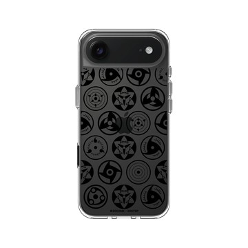 iPhone Air Clear Case（相機按鈕） 透明 - 火影忍者 Naruto - 寫輪眼複製