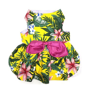 IPET夏威夷黃色裙(可雙面著)