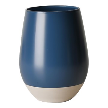 CHIPS 玻璃杯  62mm*103mm  325ml  霧藍色  1個