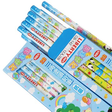 利百代抗菌鉛筆 CB-142 可愛家族三角塗頭鉛筆 (2B)/一大盒12小盒(一小盒12支)共144支入(定70) 台灣製【領券滿額再折千12/31止】