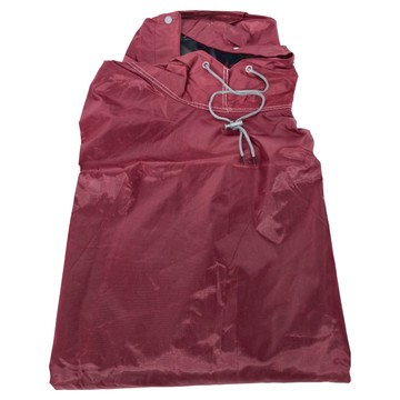 JAR嚴選 一件式戴袖口斗篷雨衣  棗紅色  均碼