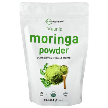 Micro Ingredients, 有機辣木粉，1 磅（454 克）