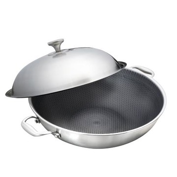 清水核晶不沾炒鍋40CM