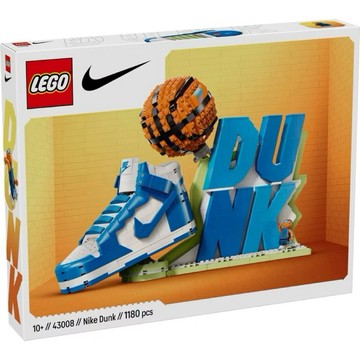 【台中翔智積木】LEGO 樂高 43008 Nike Dunk 北卡藍 籃球人