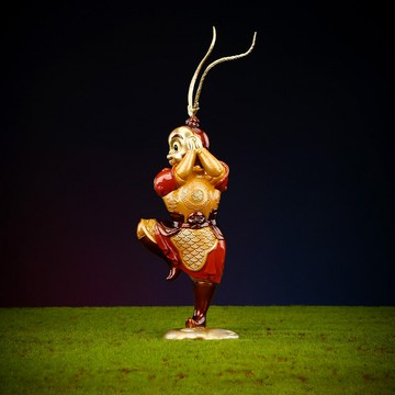 ??可開發票??免運 黃銅擺件《大勝》銅工藝品 辦公室客廳桌面家居飾品大圣擺件