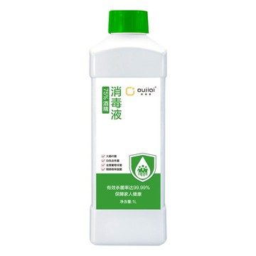 【蝦選】歐極愛 1L 酒精消毒液