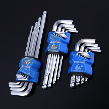 梅花內六角扳手套裝內6角6花內六花工具螺絲刀六楞棱角六棱扳手