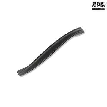 Z857 櫥櫃抽屜把手取手 黑色古典把手 一體成型把手 鋅合金把手