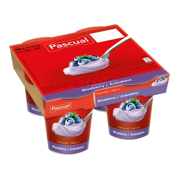 Pascual 帕斯夸 藍莓風味優格  120g  4個裝