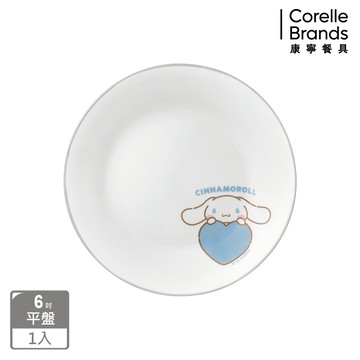 【康寧餐具 CORELLE】大耳狗 6吋平盤