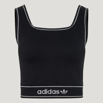 Adidas 愛迪達 Waistband Tank LF4590 女 背心 運動背心 黑 亞版