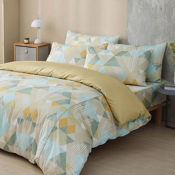 8x7特大薄被套/美國棉授權品牌 / 奧狄斯 [鴻宇] 台灣製 - 2365綠