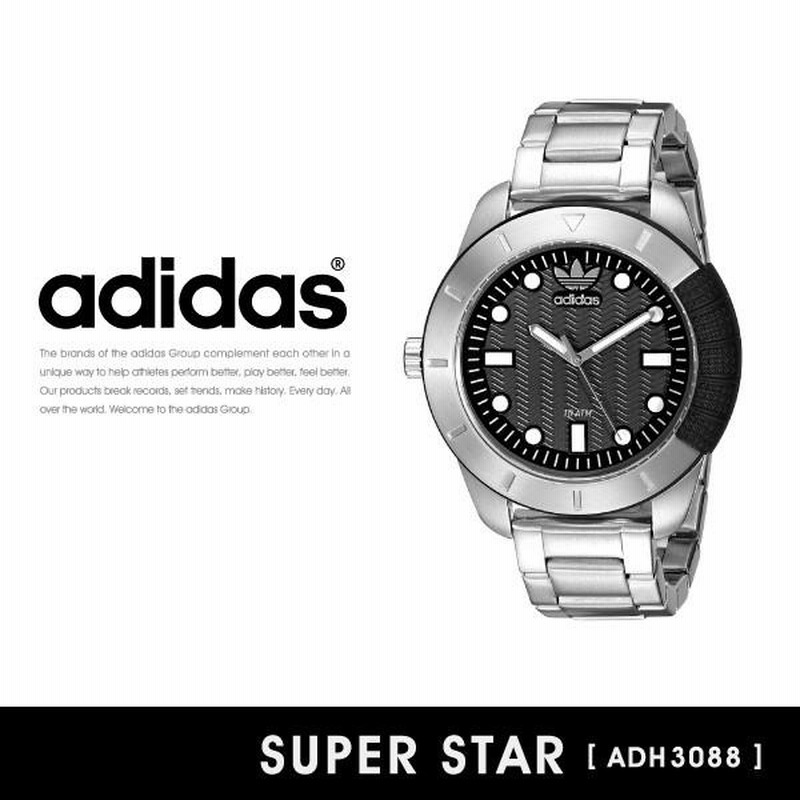 adidas-アディダス-』SUPER STAR 腕時計〔ADH3088〕[マンチェスター