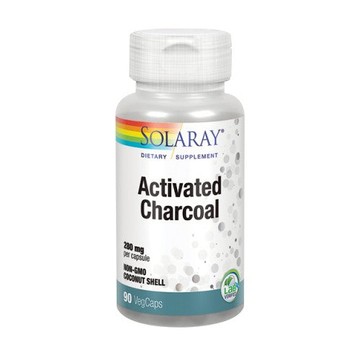 Charcoal Activated 90 Caps by Solaray