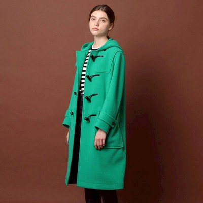 ドレステリア Dressterior Classy 12月号掲載 Super140 Sダッフルコート ダークグリーン 通販 Lineポイント最大get Lineショッピング