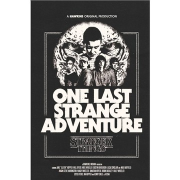 【怪奇物語】第 5 季 最終冒險 英國進口海報