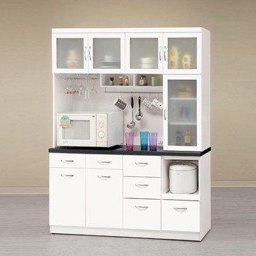 【H&D東稻家居】雅典娜5.2尺石面收納櫃/置物餐櫃(TCM-00437)