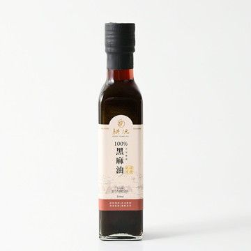 耕沅100%古法壓榨黑麻油250ml