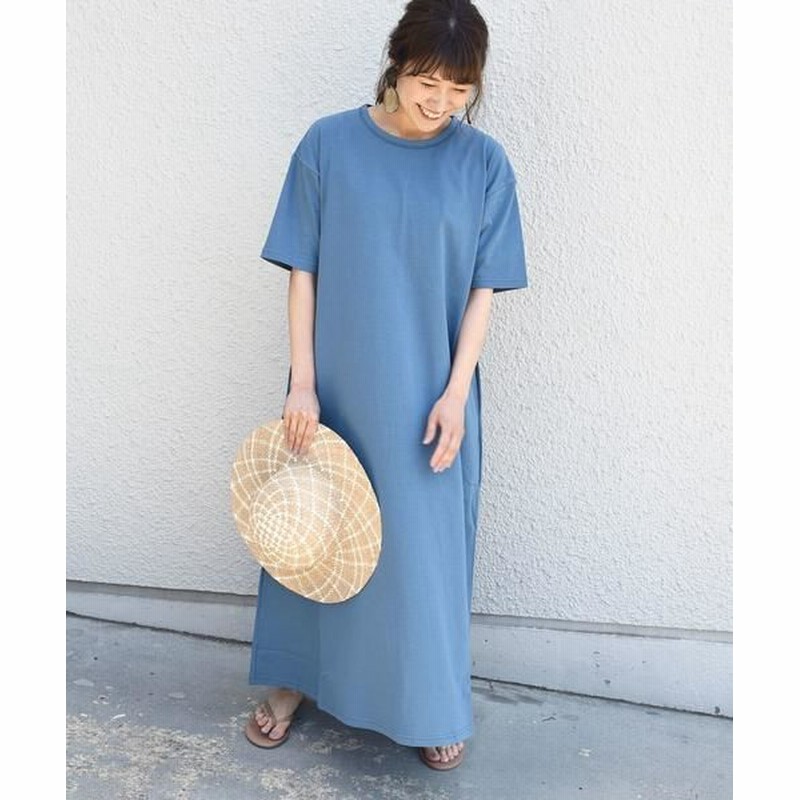 Ships For Women シップスウィメン Aラインワンピース ライトブルー One Size 通販 Lineポイント最大1 0 Get Lineショッピング