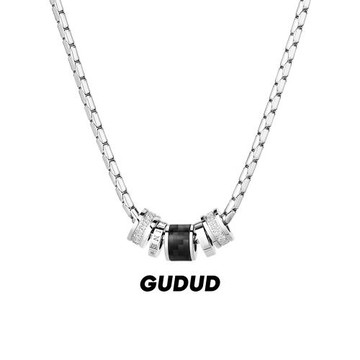 官方正品小蠻腰轉運珠項鏈男生潮小眾設計高級感輕奢長款毛衣吊墜