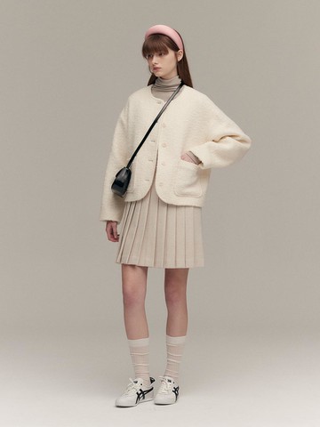 ROUND BOUCLE JACKET